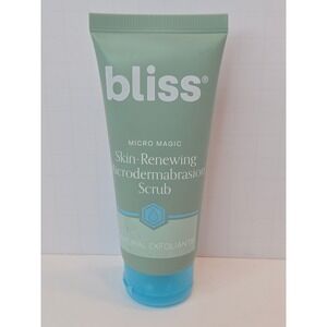 Bliss Micro Magic Skin-Renewing Microdermabrasion Scrub Natural Exfoliants 100ml